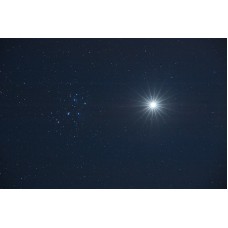 Venus and the Pleiades